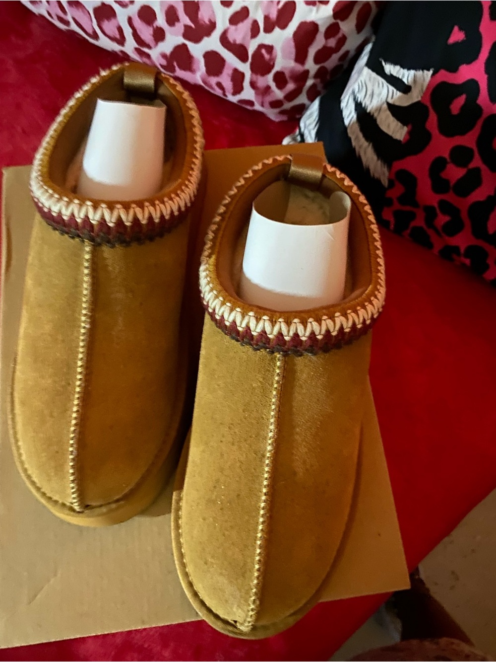 Steve Madden women Mustard Suede Slip-On Moccasin Slippers